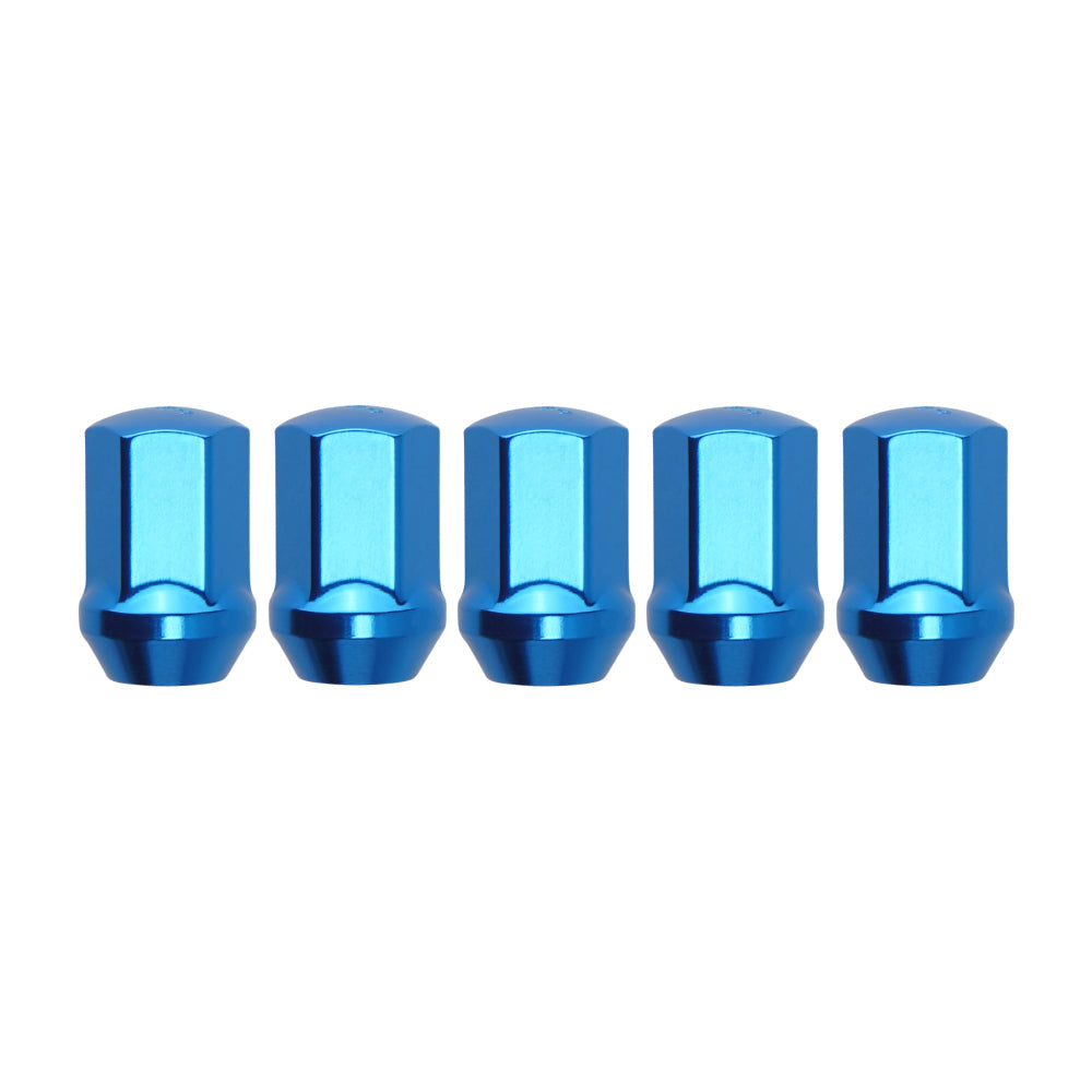 Lug Nuts Blue w/ Lock Key