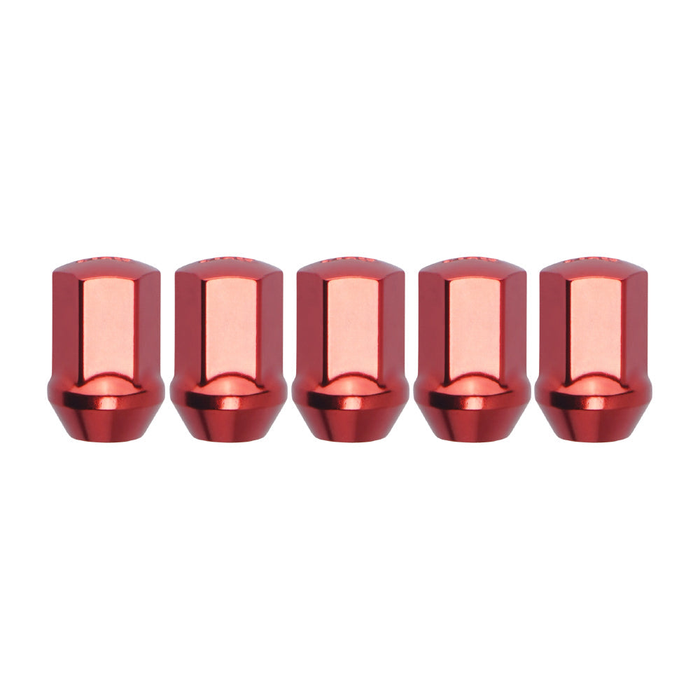 Lug Nuts Red w/ Lock Key