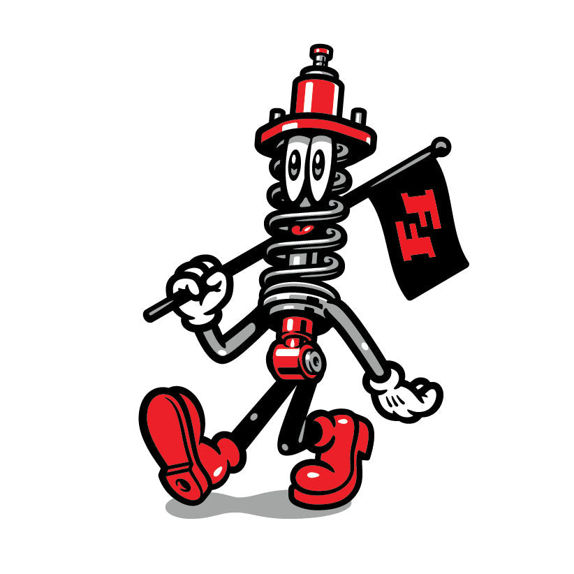 F2 DamperMan Sticker