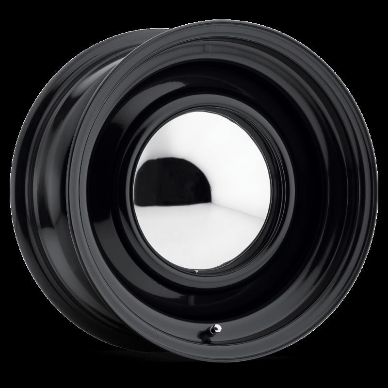 Raceline 61B Black 15X6 5X5/5.5 (3.7In BS) Smoothie Wheel w/Cap