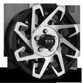 HD Trailer Canyon 14x5.5 +0 5x114.3mm 83mm Gloss Black/Machined Face