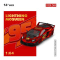 Cool Car 1:64 Lamborghini AVENTADOR GTEVO Lighting Mcqueen Metallic red CC643832