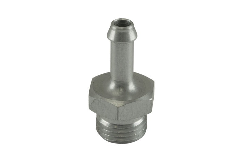 Turbosmart 6mm / 1/4in Hose End to -6AN ORB Male Straight - Clear