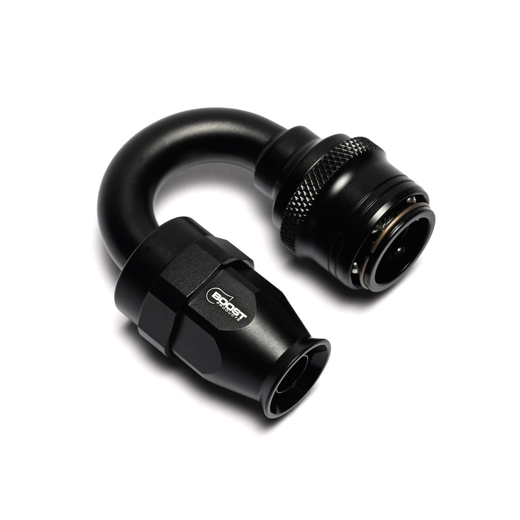 Quick Click Female PTFE Hose End -AN - 180°