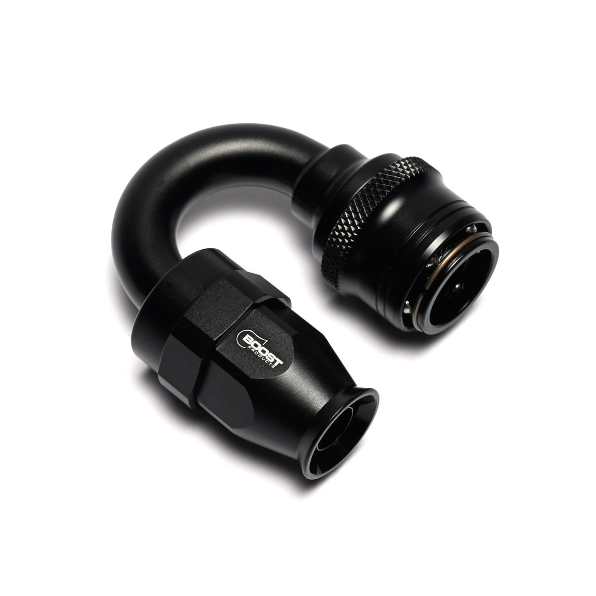 Quick Click Female PTFE Hose End -AN - 180°