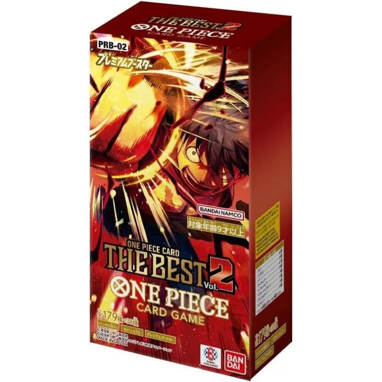 (Japanese) One Piece TCG: The Best PRB-02 Vol. 2 Booster Box