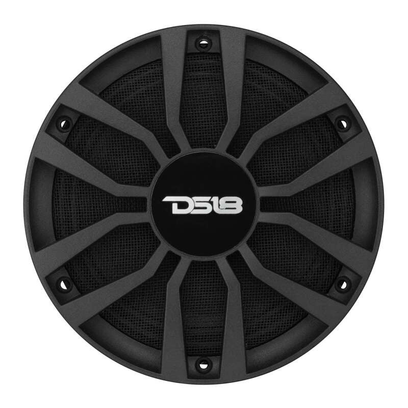 DS18 6.5in 120 Watts RMS 4ohm Neodymium Ultra Shallow Mid-Range Grille Included w/ Cloth Protection