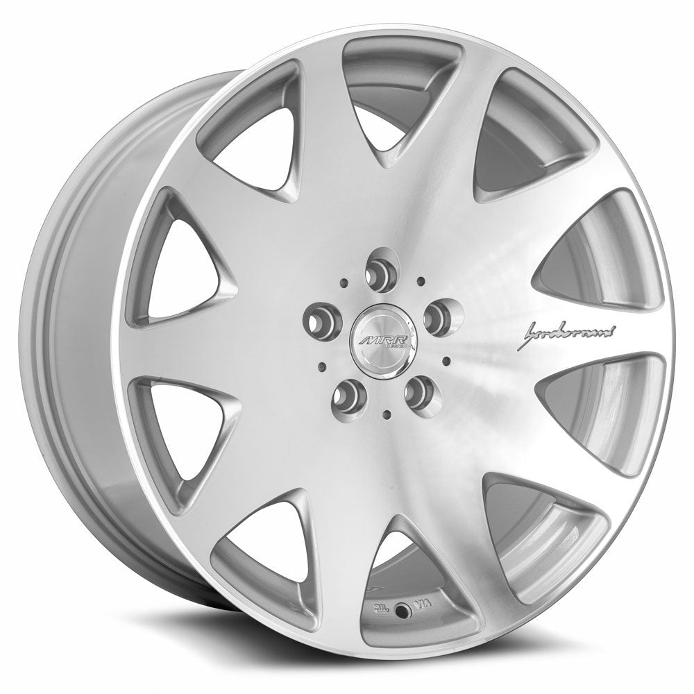 MRR HR3 Silver Machine Face Wheels