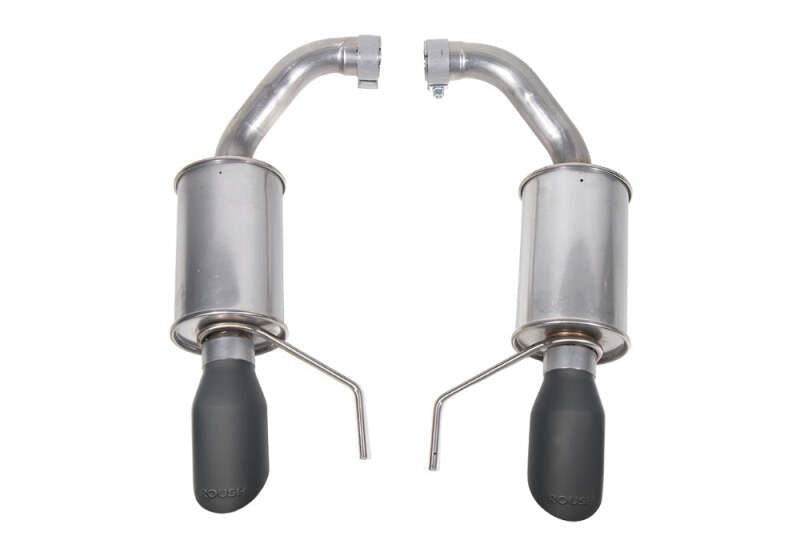 Roush 2024 Ford Mustang GT/EcoBoost Dual Tip Axle Back Exhaust w/ Black Tips