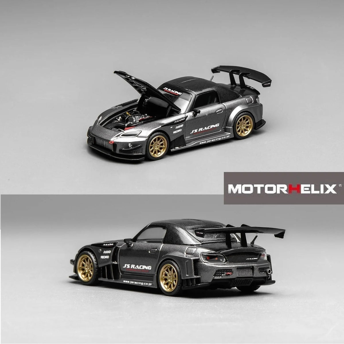 MOTORHELIX 1:64 Honda S2000 J's Racing M65145