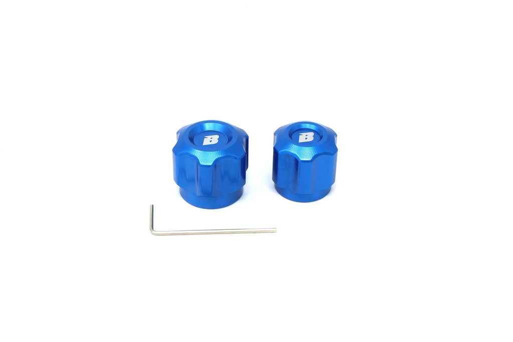 BMS Billet Air Conditioning Line Caps For E Chassis BMW & R Chassis MINI