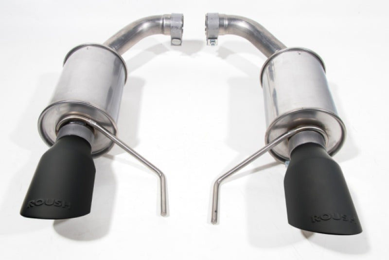 Roush 2024 Ford Mustang GT/EcoBoost Dual Tip Axle Back Exhaust w/ Black Tips