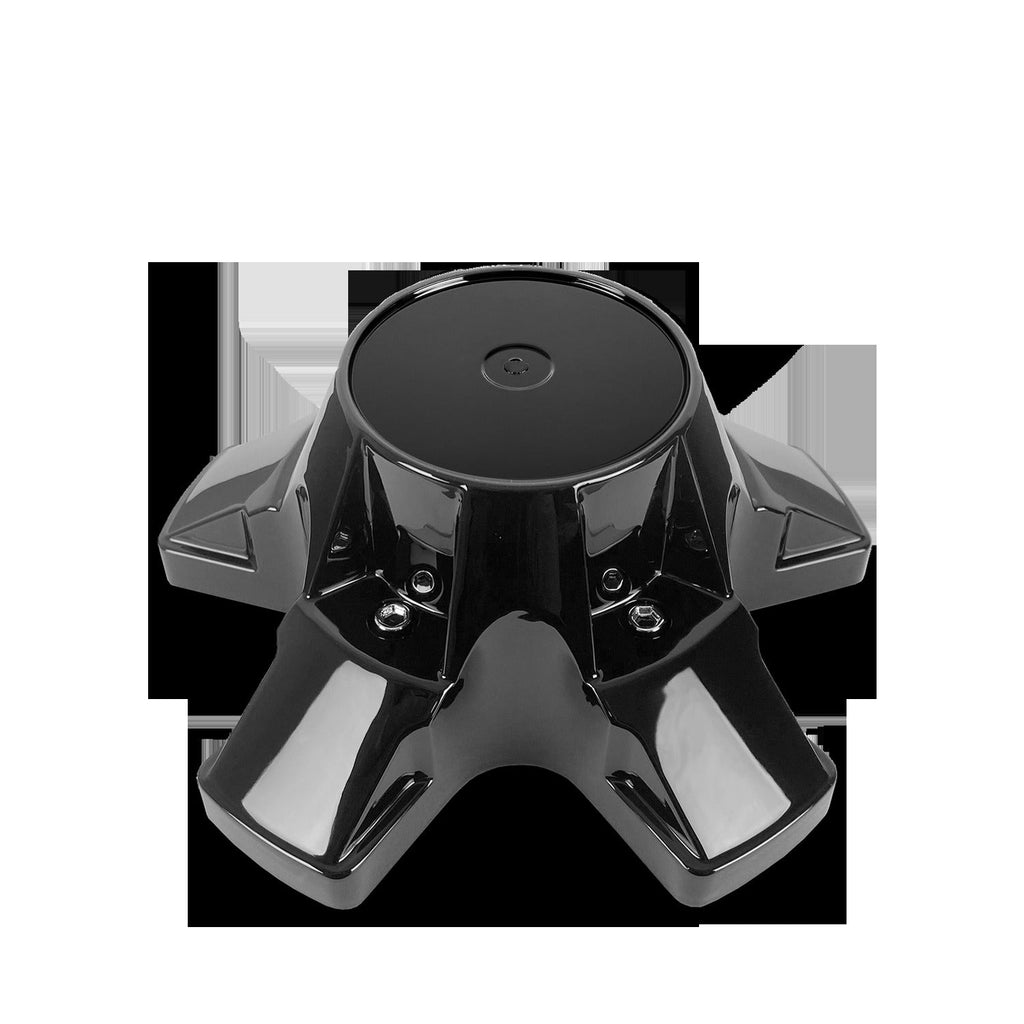 HD Off-Road - Off-Road Gloss Black Trailer Wheel Center Caps