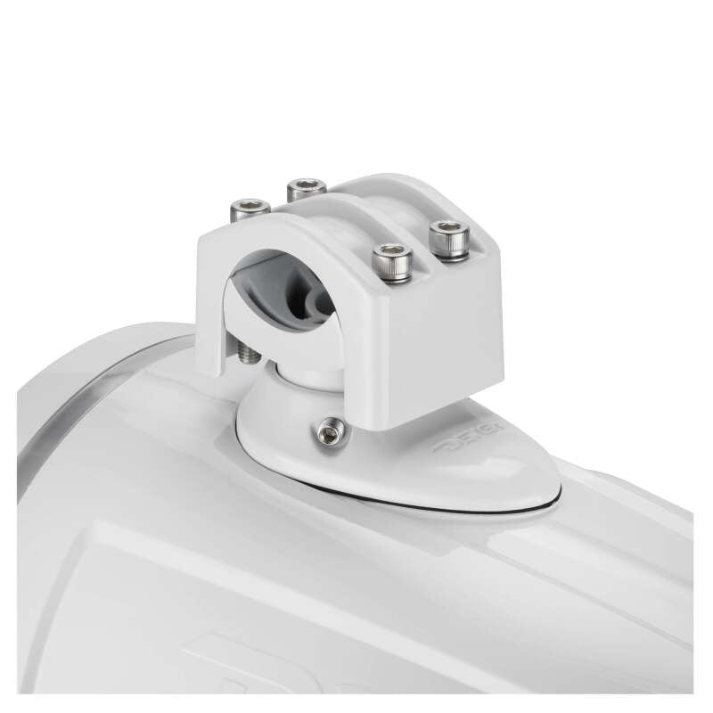 DS18 8in NXL-iQ Marine Tower Speaker with Digital LEDs Neodymium Magnet 1in Driver 350W 4Ohm White