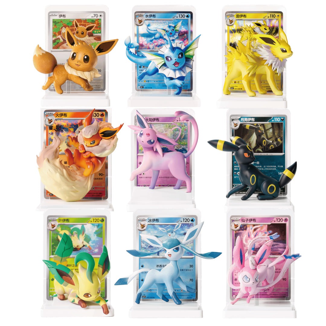 (S-Chinese) Pokémon TCG: Eevee Figurine Dream Painting Collection Vol. 3 Blind Box