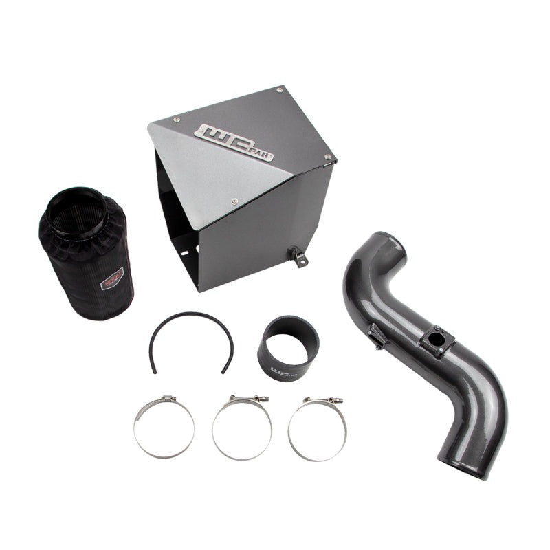 Wehrli 11-16 Chevrolet 6.6L LML Duramax Driver Side 3in Intercooler Pipe - Semi Gloss Black