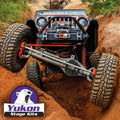 Yukon Gear Jeep JL/JT Stage 2 Re-Gear Kit w/Covers Dana 44 - 4.56 Ratio/28 Spline