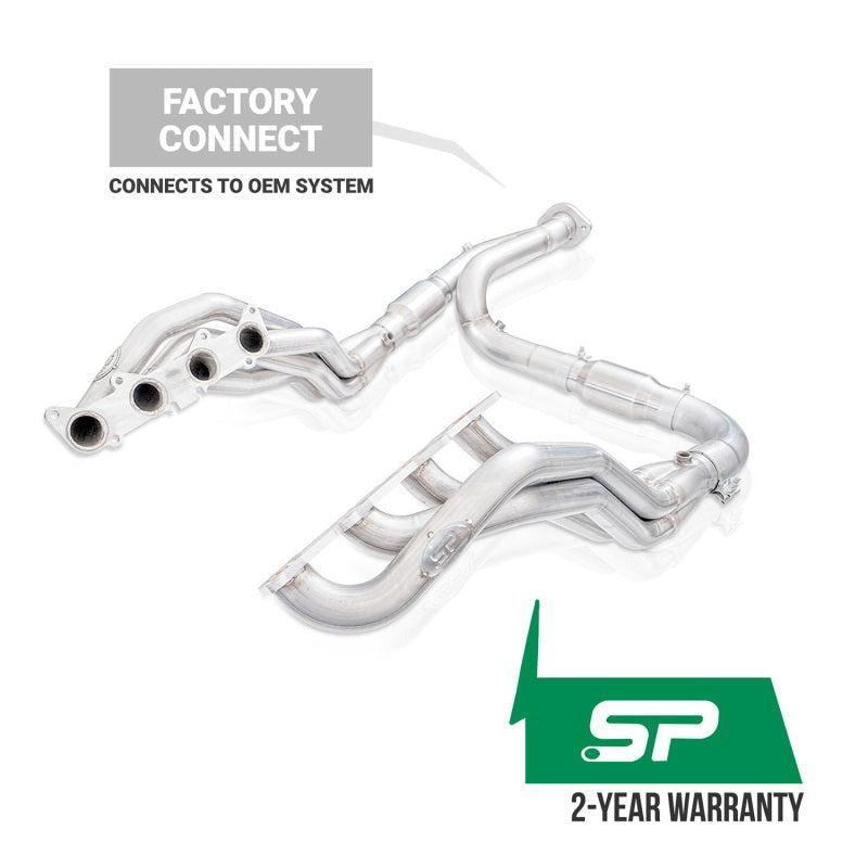 Stainless Works 21-25 Ford F150 5.0L Headers 1-7/8in Primaries High-Flow Cats Factory Conn.
