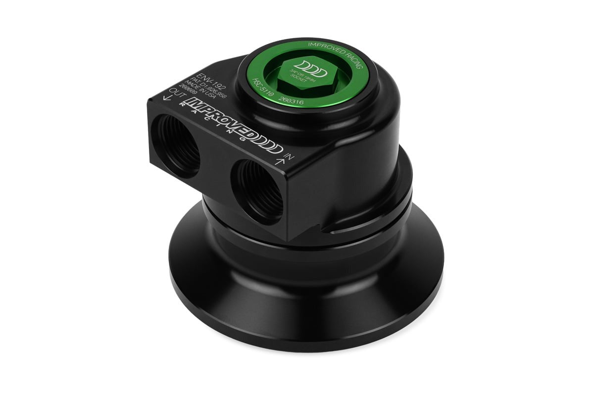 Improved Racing Remote Filter Take-Off Adapter for Gen 1-2 SBC & Mk. 1-6 BBC Engines