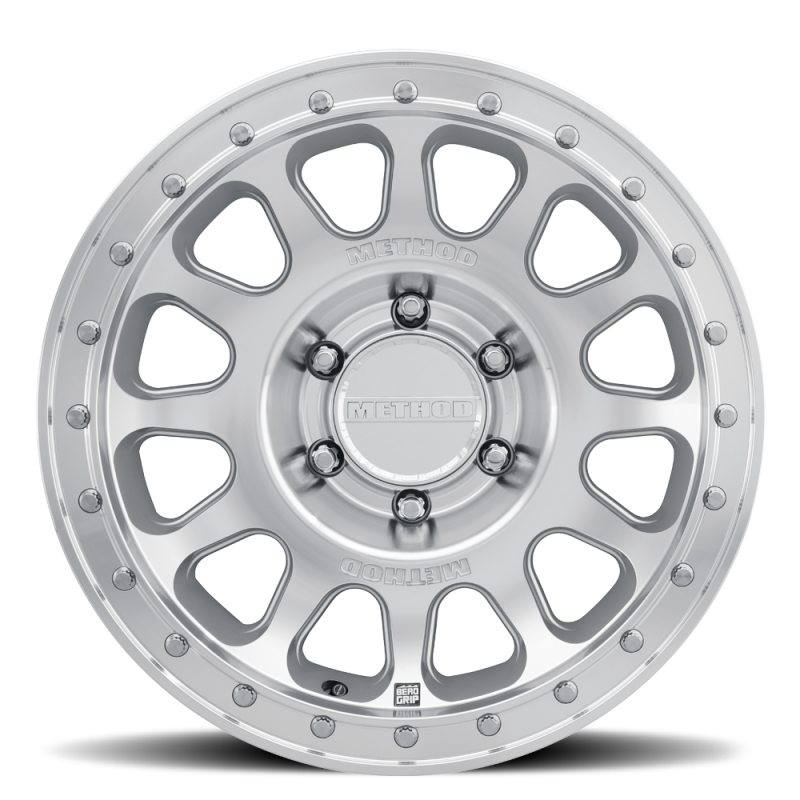 Method MR709 HD Bead Grip 20x 9in / ET12 / 8x6.5 BP / 121.3mm Bore - Machined Wheel