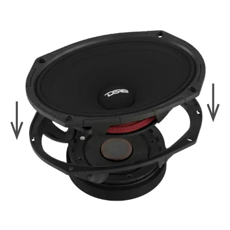 DS18 High-Sensitivity Mid-High Loudspeakers w/ Rotating Recone 6.5in 100.5db 4ohm 100Hz-17kHz