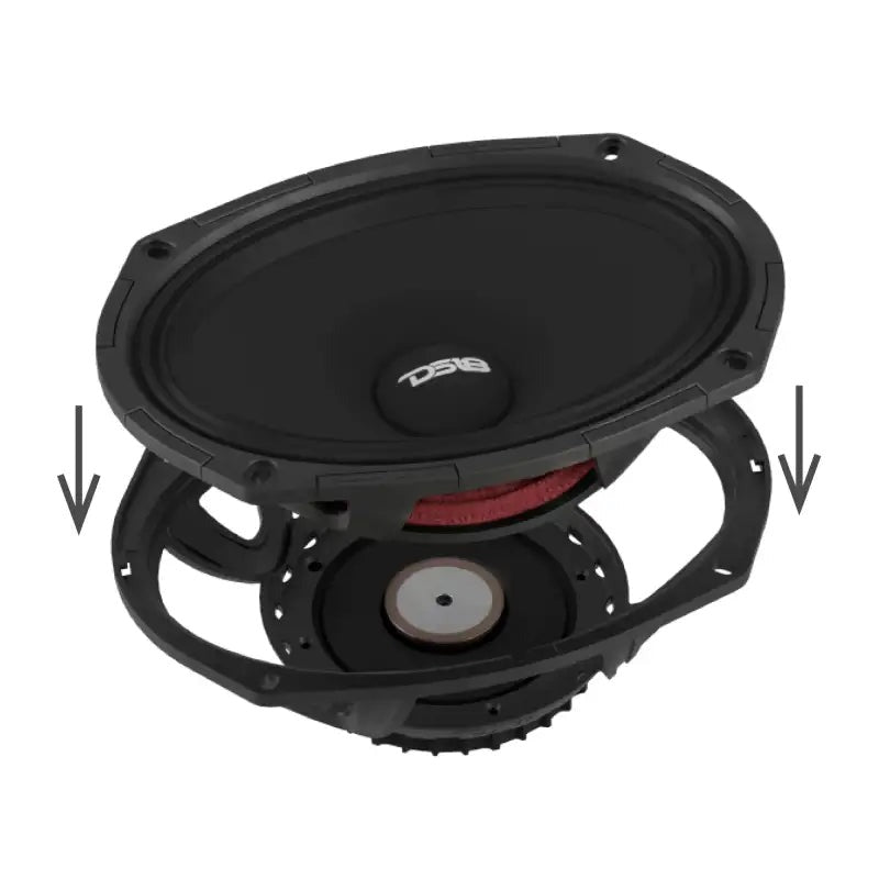 DS18 High-Sensitivity Mid-High Loudspeakers w/ Rotating Recone 6x9 101db 4ohm 95Hz-17kHz