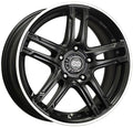 Enkei FD-05 17X7 5x112 50mm Offset 72.62mm Bore Black Machined Wheel (MOQ 40)