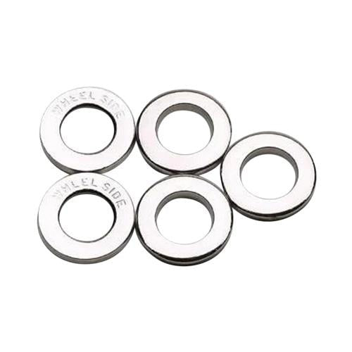 WASHER CRAGAR CENTER CHR 5-PK CLAM