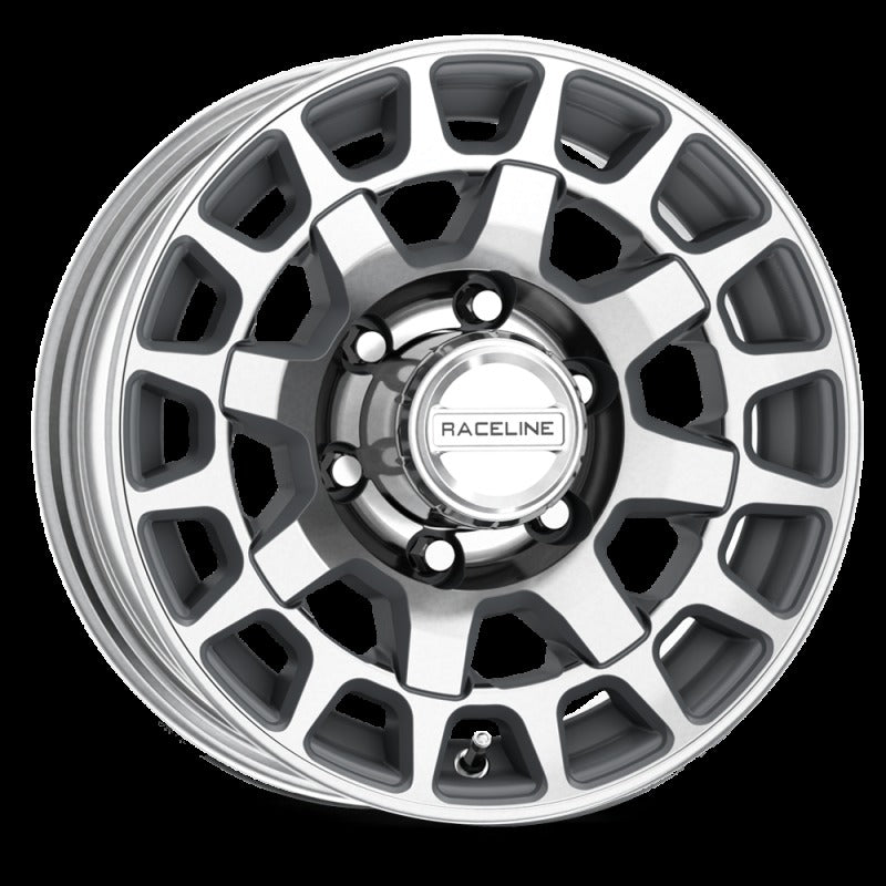Raceline 873MC Backcountry Trailer 16x6in / 6x5.5 BP / 0mm Offset / 4.25mm Bore - Machined
