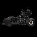 Vance & Hines 17-26 HD Touring Backslash 450 Slip-on Exhaust - Wrinkle Black
