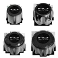 HD Off-Road - V1 Satin Black Standard Off-Road Truck Wheel Center Caps