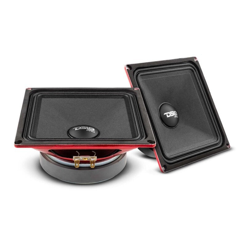 DS18 6.5in 250 Watts RMS 4 ohm Square Mid-Range Loudspeaker