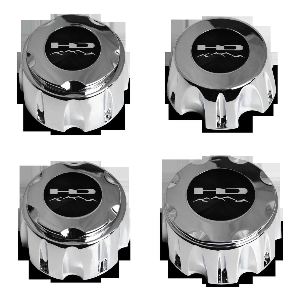 HD Off-Road - V1 Chrome Standard Off-Road Truck Wheel Center Caps