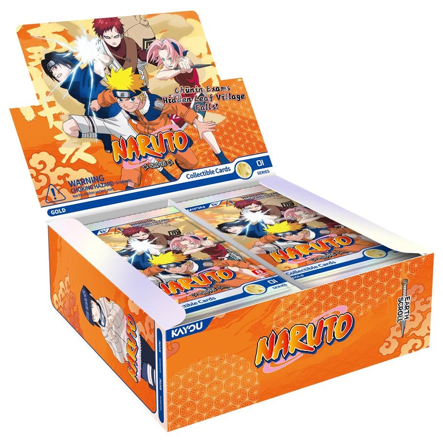 Kayou Naruto: Smriti Collectible Cards: Earth Scroll Series 001 Booster Box