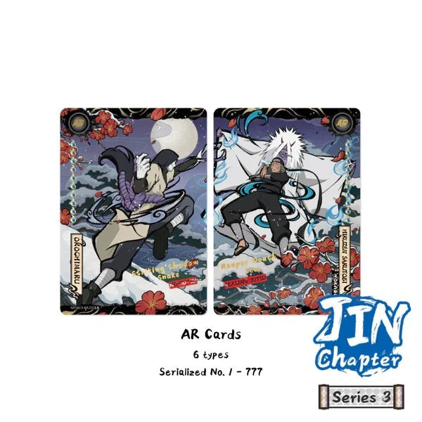 Kayou Naruto: Smriti Collectible Cards: Chapter Jin Chapter 003 Booster Box