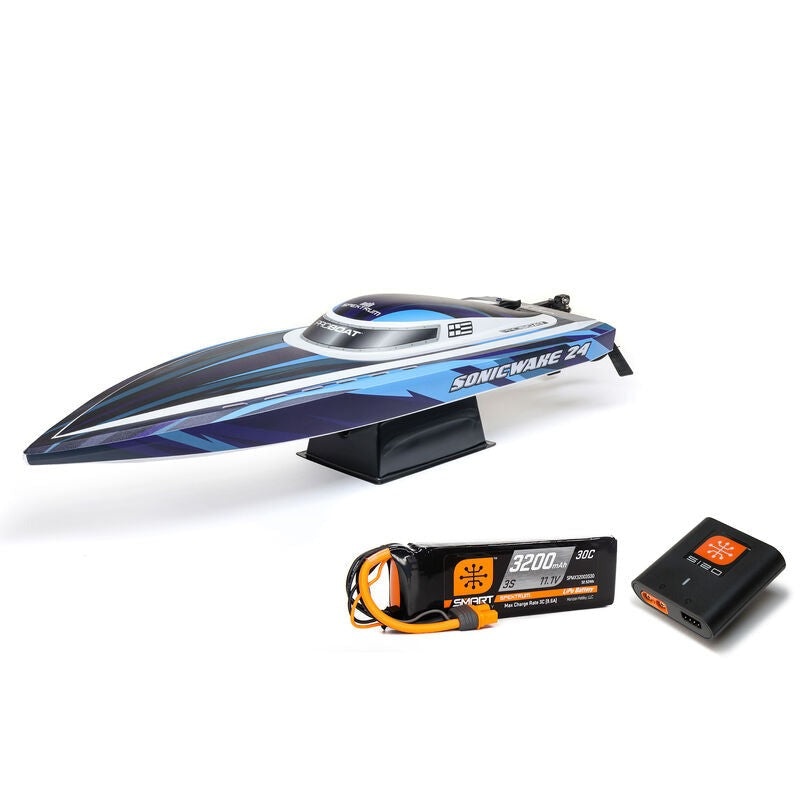Sonicwake 24" Self-Righting Brushless Deep-V RTR (Battery & Charger Included),