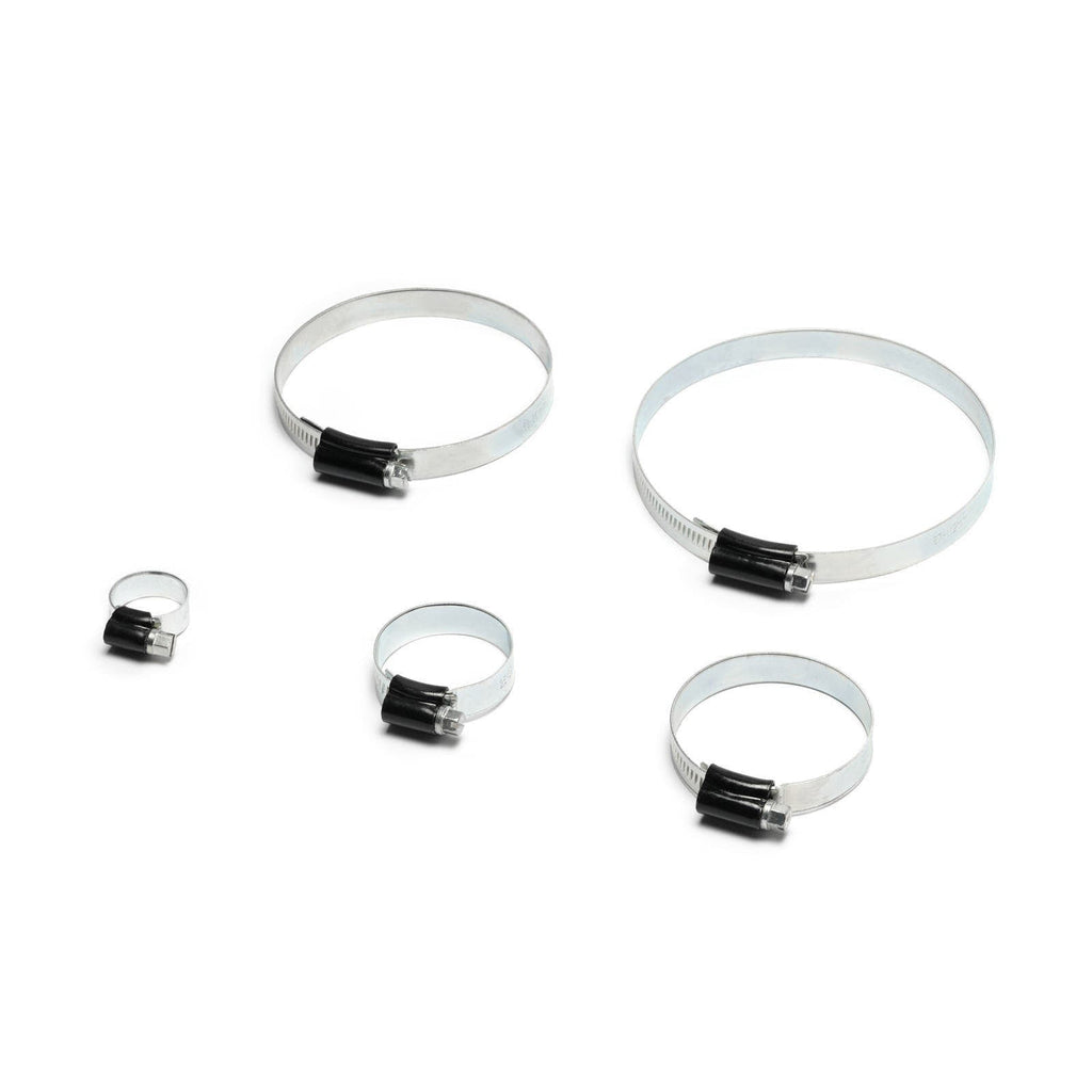 HD Hose Clamps, black - pack of 5