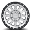 Method MR315 17x8.5 +25mm Offset 8x6.5 130.81mm CB Polished Wheel - Gloss Black Lip