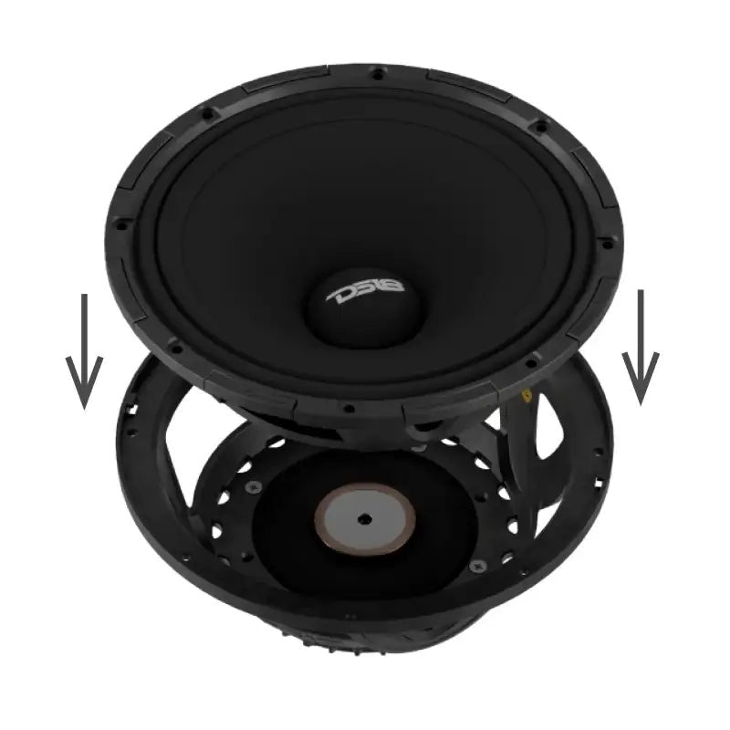 DS18 High-Sensitivity Mid-High Loudspeakers w/ Rotating Recone 8in 102db 4ohm 95Hz-17kHz