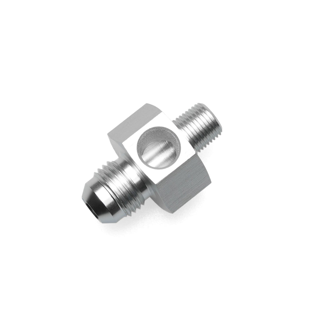 Thread Adapter -AN Male to Male with NPT Sensor Port