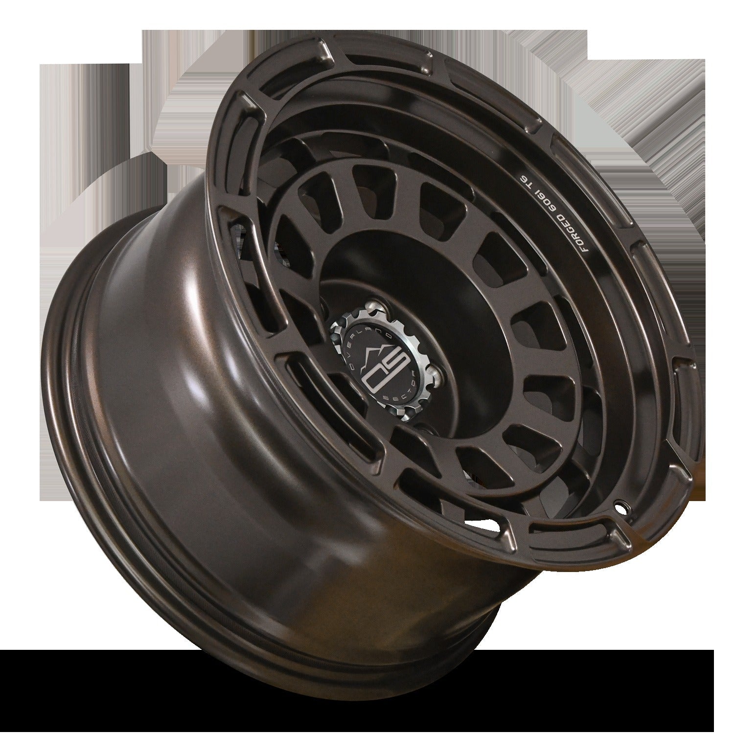Overland Sector Badlander Forged 17x9 -35 6x139.7mm 106.1mm All Satin Bronze