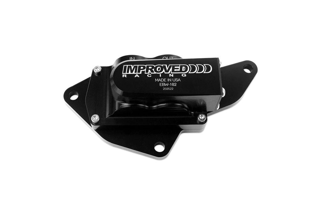 Improved Racing Oil Cooler Adapter for BMW Engines, Top-Mount Lines, 200°F Thermostat