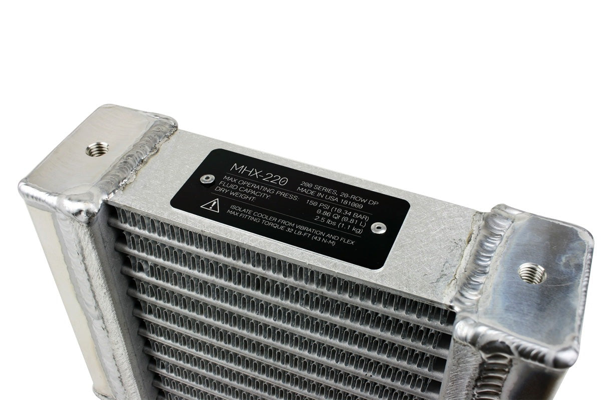 Improved Racing MHX-221 High-Efficiency Oil Cooler