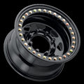 Raceline RT80 Rock 8 Spoke 15x10in / 8x165.1 BP / -25mm Offset / 130.81mm Bore - Gloss Black