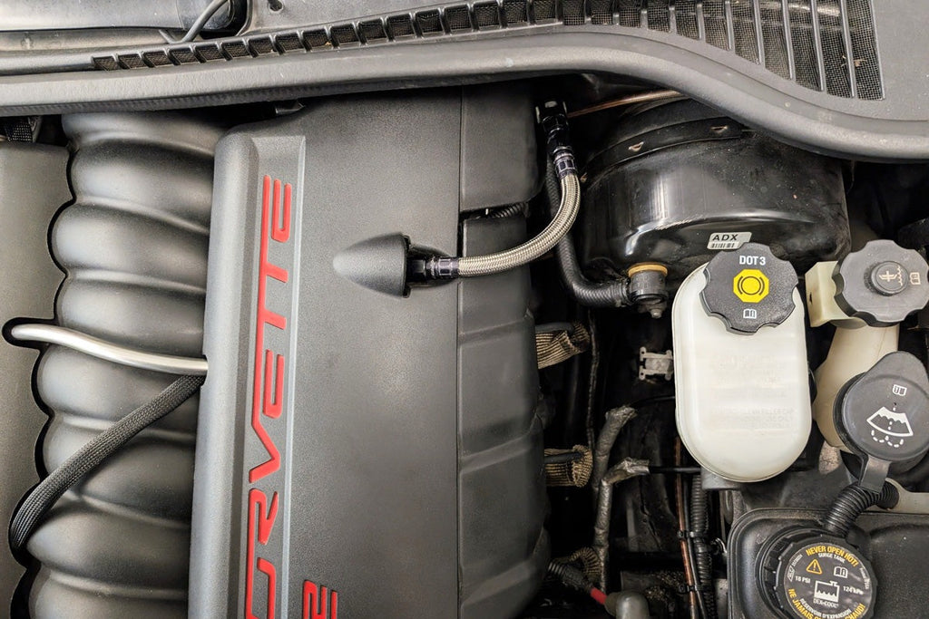 Improved Racing C6 Corvette Fuel Rail Feed Hose