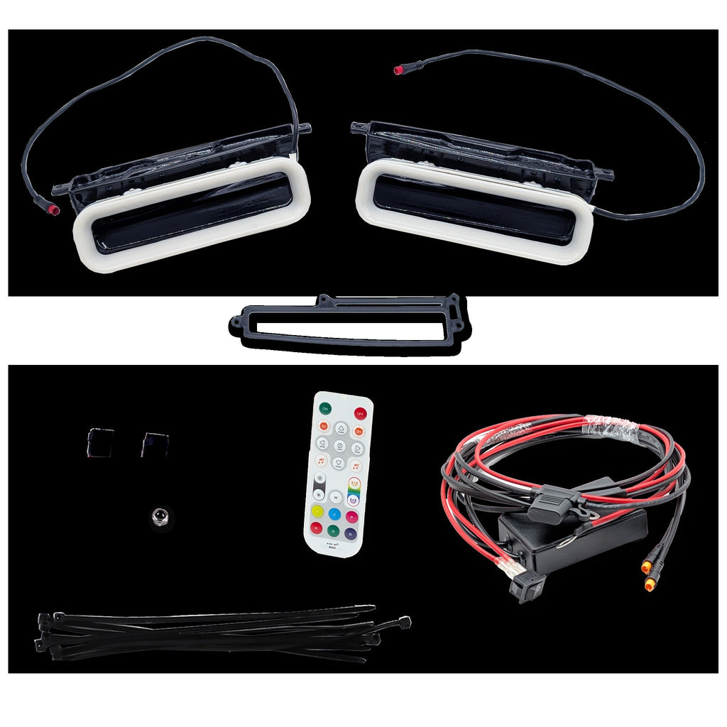 2015-2021 Volkswagen Golf GTI (MK7/MK7.5) Dual BIG MOUTH LIT KIT Ram Air Intake Snorkels