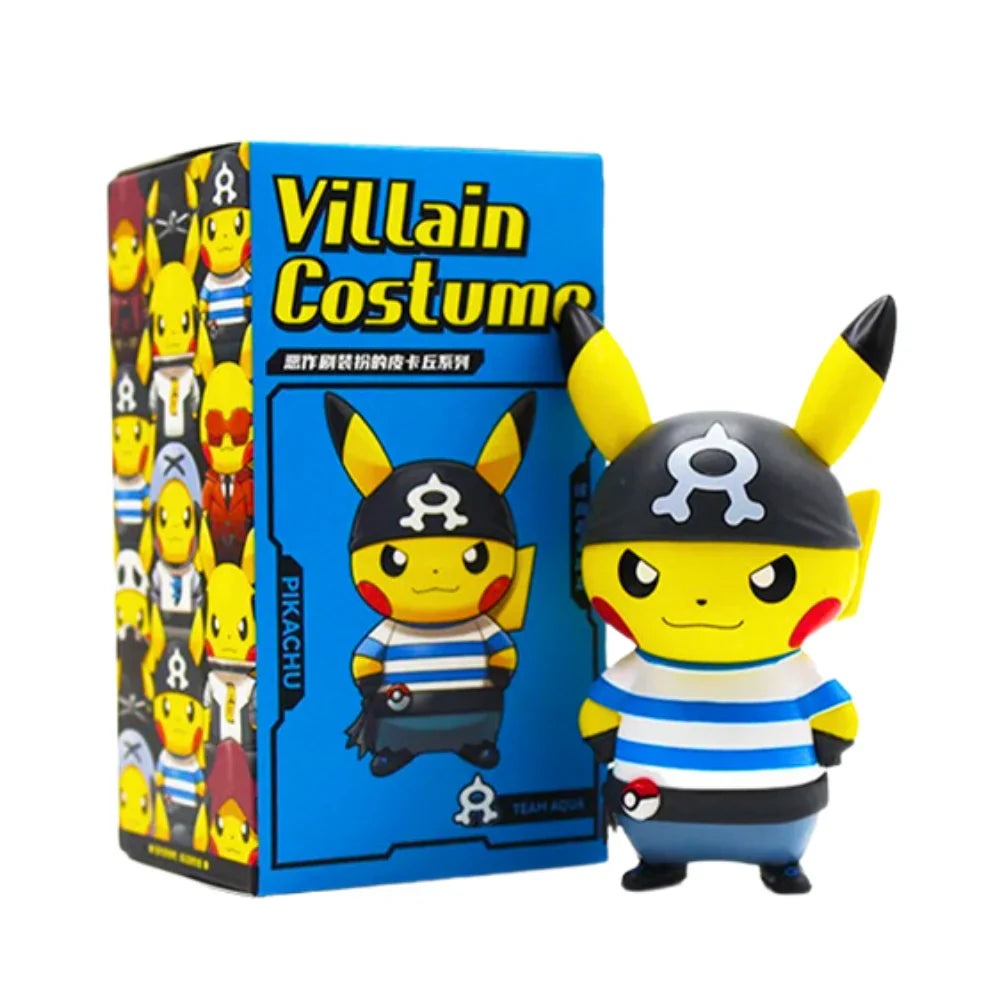 Pokémon Pikachu Villain Costume Series Figurine (Random)