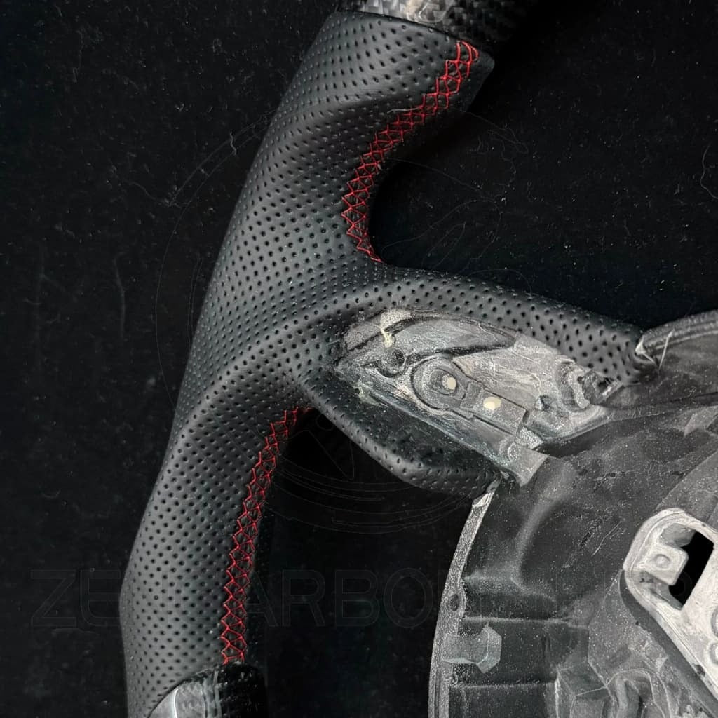 IN STOCK - 2012-2016 Audi B8.5/8V A3/A4/A5 Carbon Fiber Steering Wheel(NO Paddle Shifters)