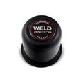 Weld Center Cap 5-Lug 3.16in OD x 3.20in Tall DFS PT - Black