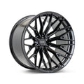 Vossen HFX-6 - 22x12 - 8x180 - ET-44 - Ultra Deep Face - 124.3 - Gloss Black Wheel